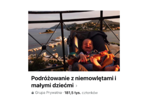 podro owanie z niemowl tami i ma ymi dzie mi grupa na facebooku